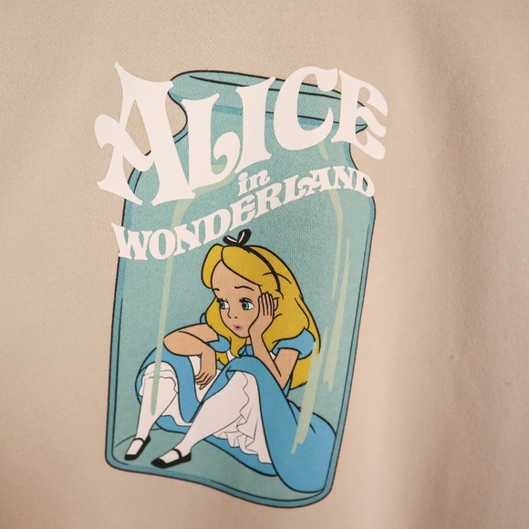 h&m alice in wonderland sweatshirt